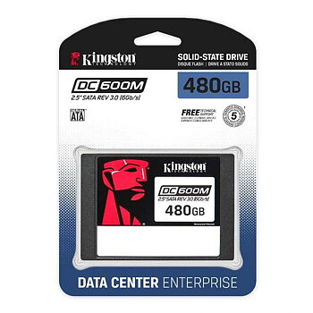 Hårddisk Kingston DC600M TLC 3D NAND 480 GB SSD 480 GB