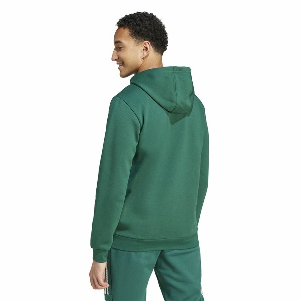 Tröja med huva Herr Adidas Codes Graphic Grön - 3