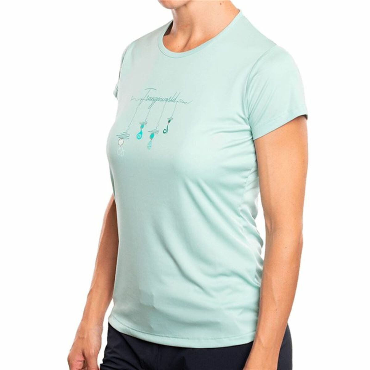 T-shirt Trangoworld  Zalabi Aquamarine - 7