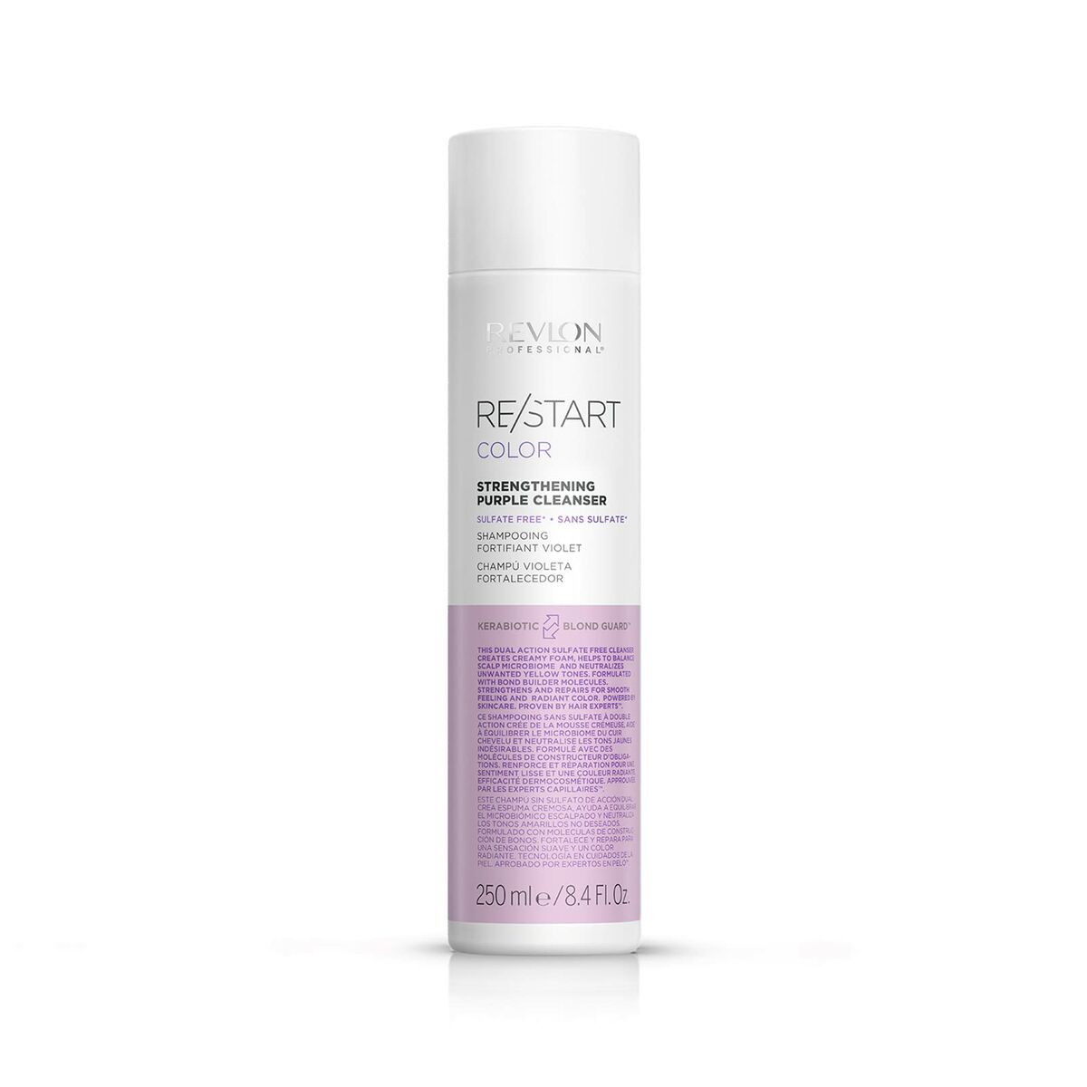 Stärkande schampo Revlon Re-Start 250 ml Behandling mot gulhet