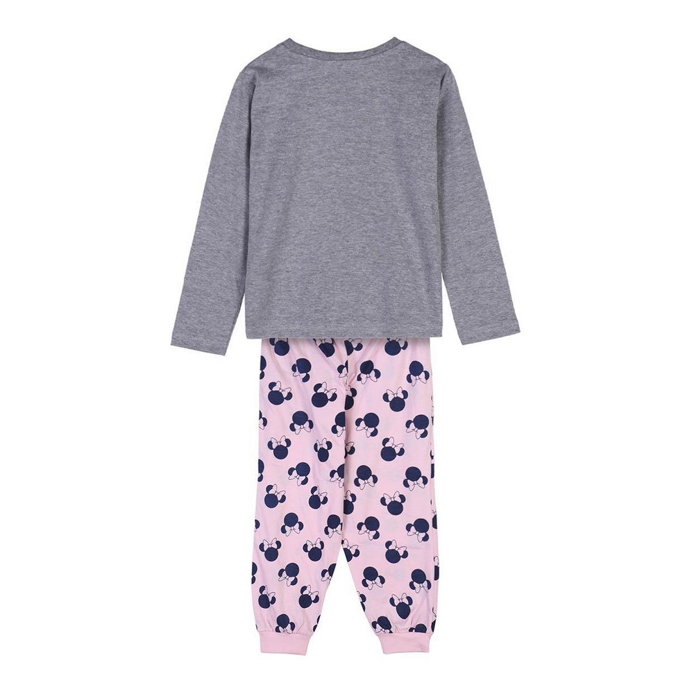 Pyjamas Barn Minnie Mouse Grå - 4