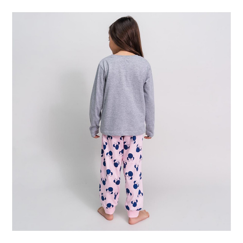 Pyjamas Barn Minnie Mouse Grå - 3