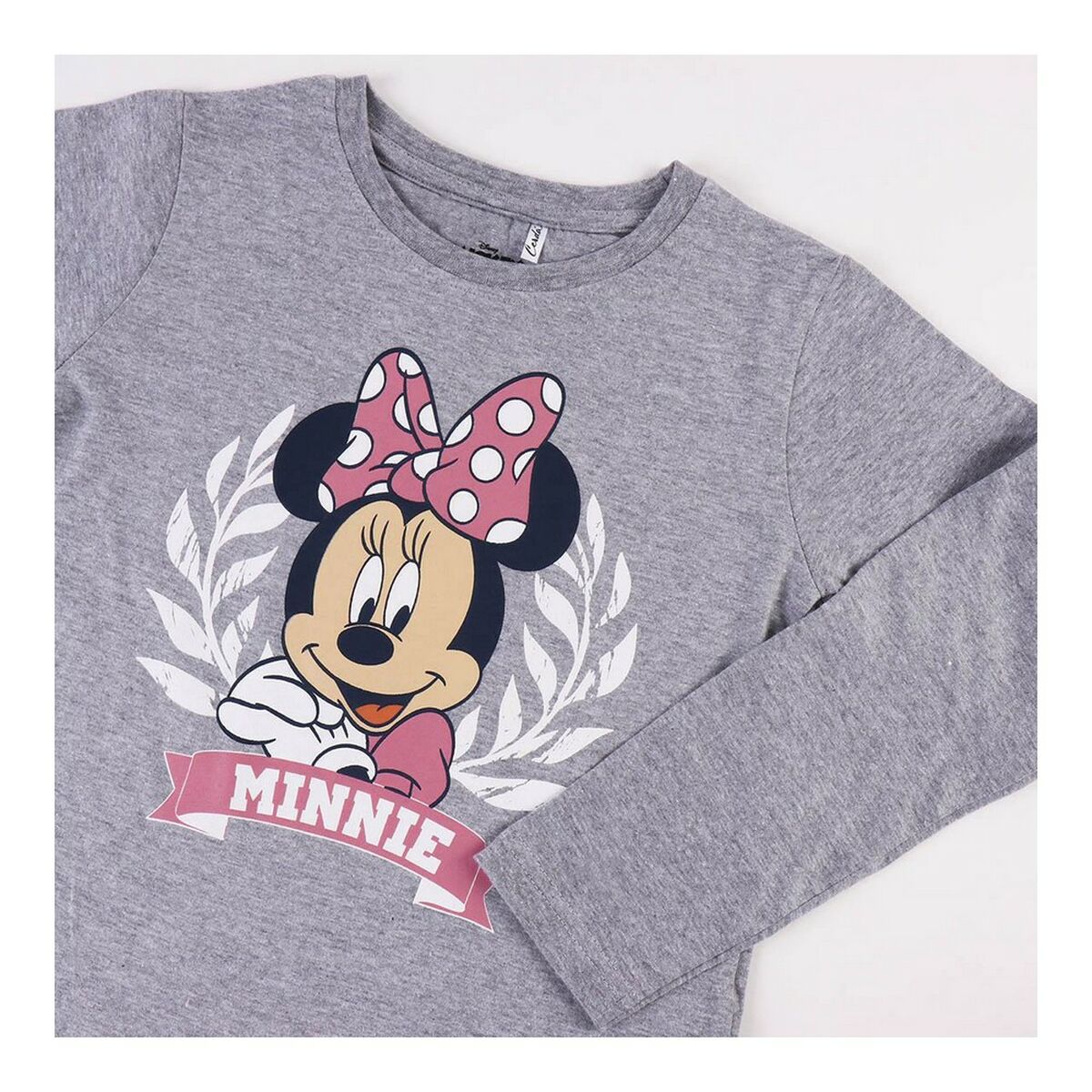 Pyjamas Barn Minnie Mouse Grå - 12