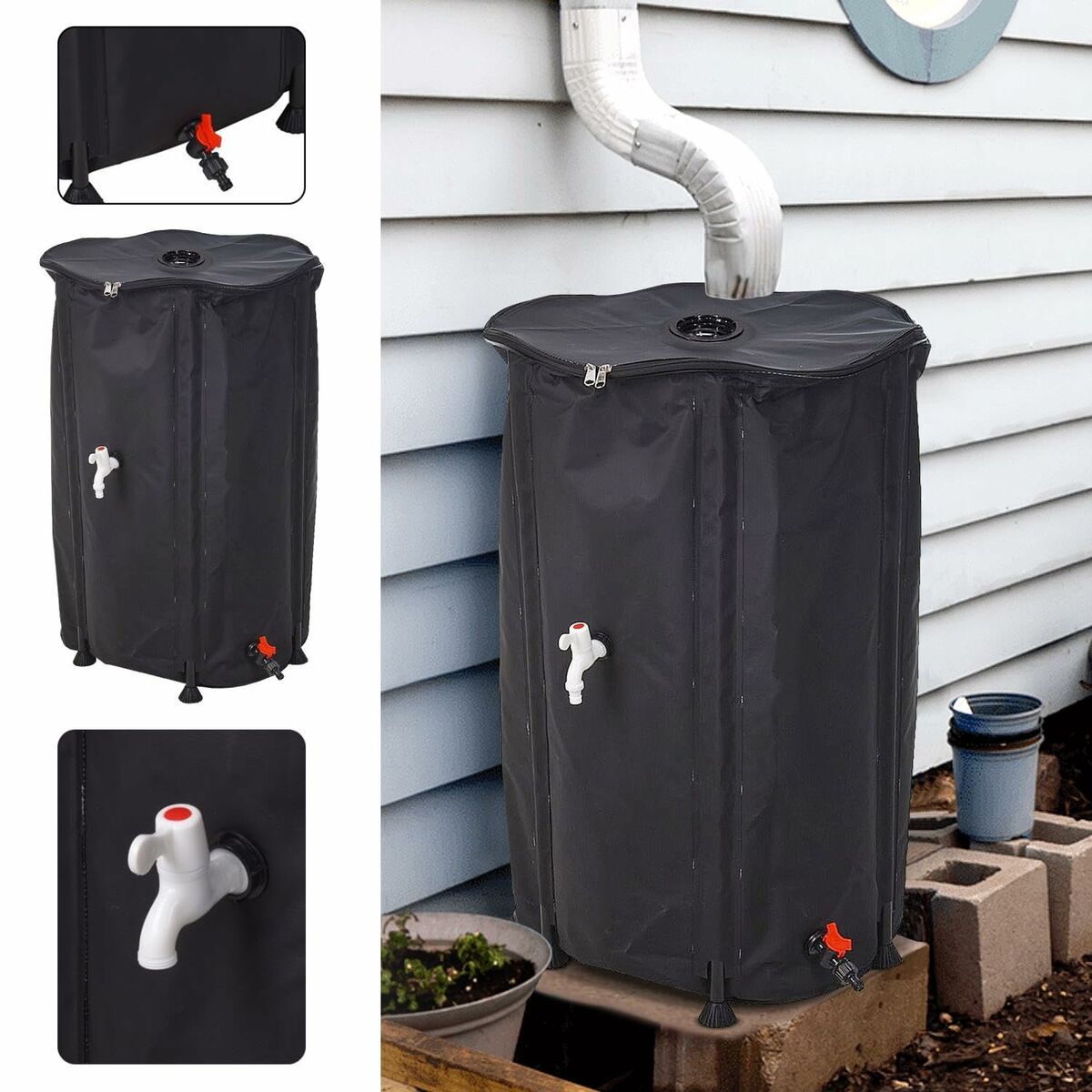Regntunnesats Lifetime dw9200210 80 x 100 cm 250 L - 3