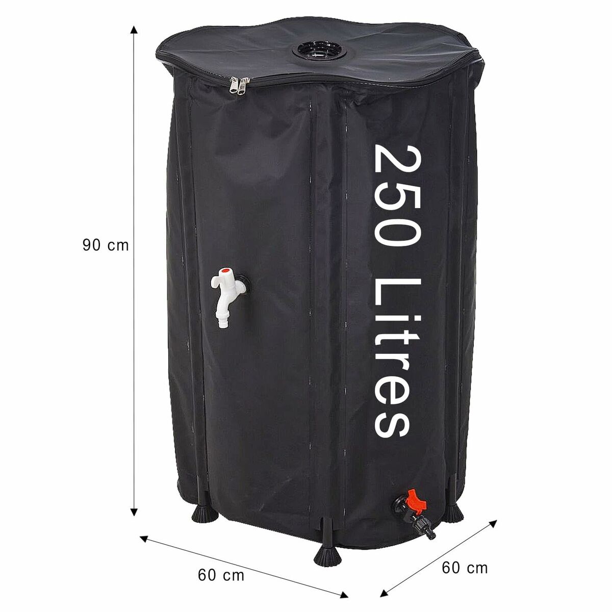 Regntunnesats Lifetime dw9200210 80 x 100 cm 250 L - 8