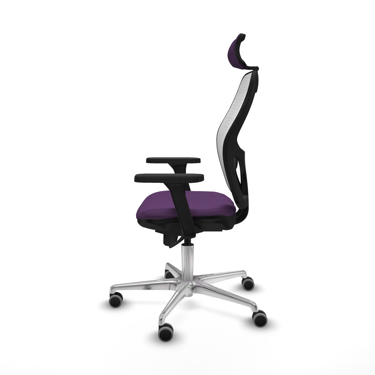Kontorsstol med nackstöd Piqueras y Crespo 3D086G2 Purpur - 3