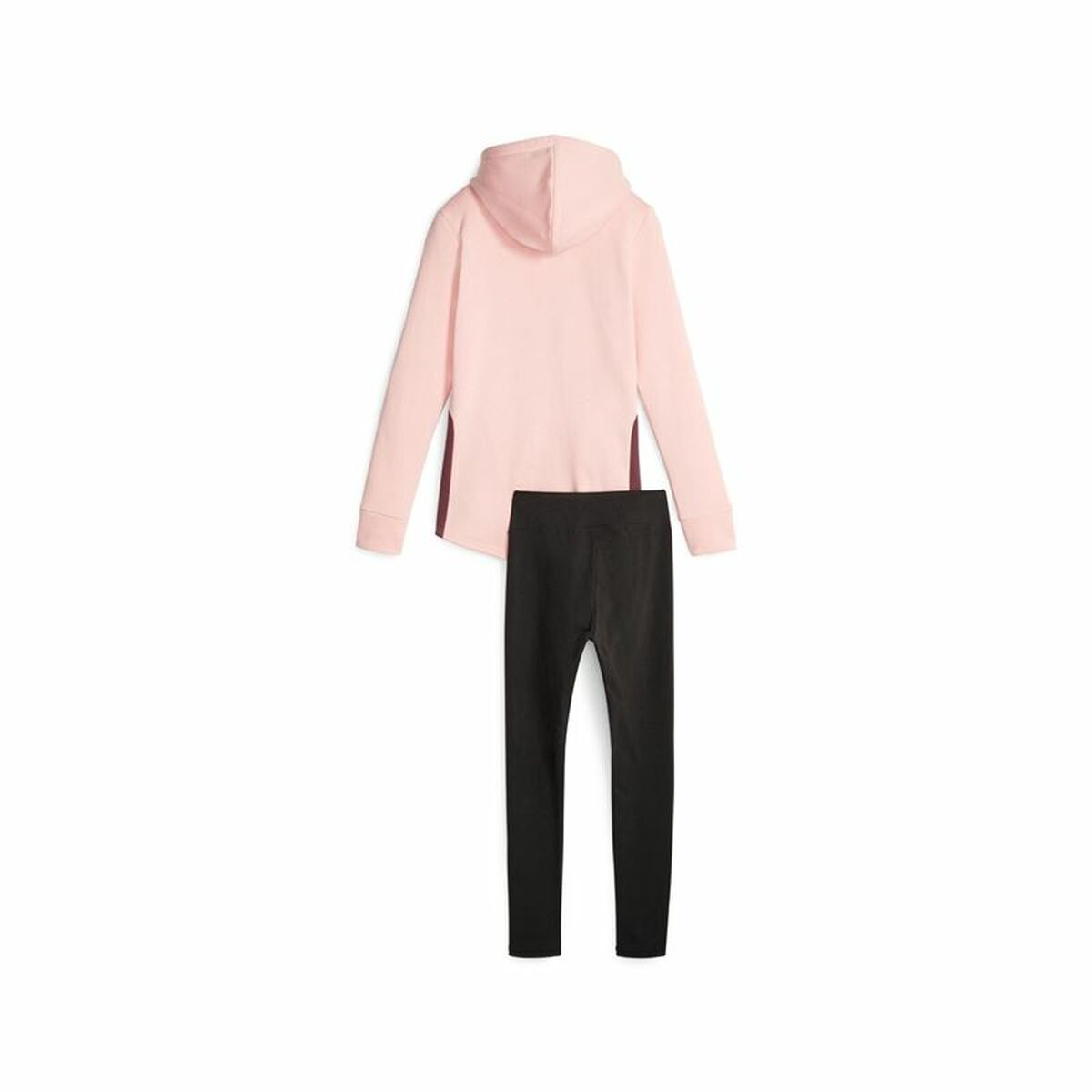 Träningsoverall, Dam Puma Metallic Track Svart Rosa - 5