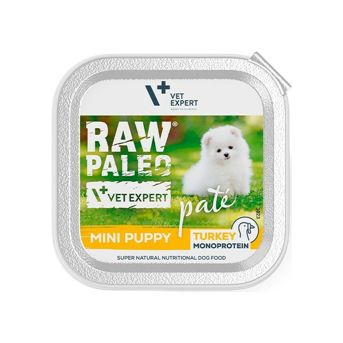 Våt mat VETEXPERT Paté Mini Puppy Kalkon 150 g