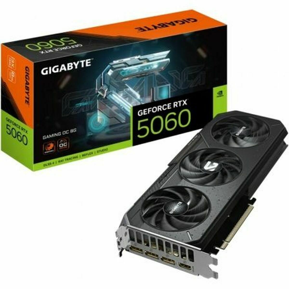 Grafikkort Gigabyte 9VN5060GO-00-G10 GEFORCE RTX 5060 8 GB GDDR7 - 2