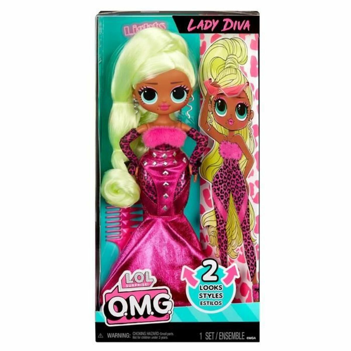 Docka LOL Surprise! Lady Diva - 6