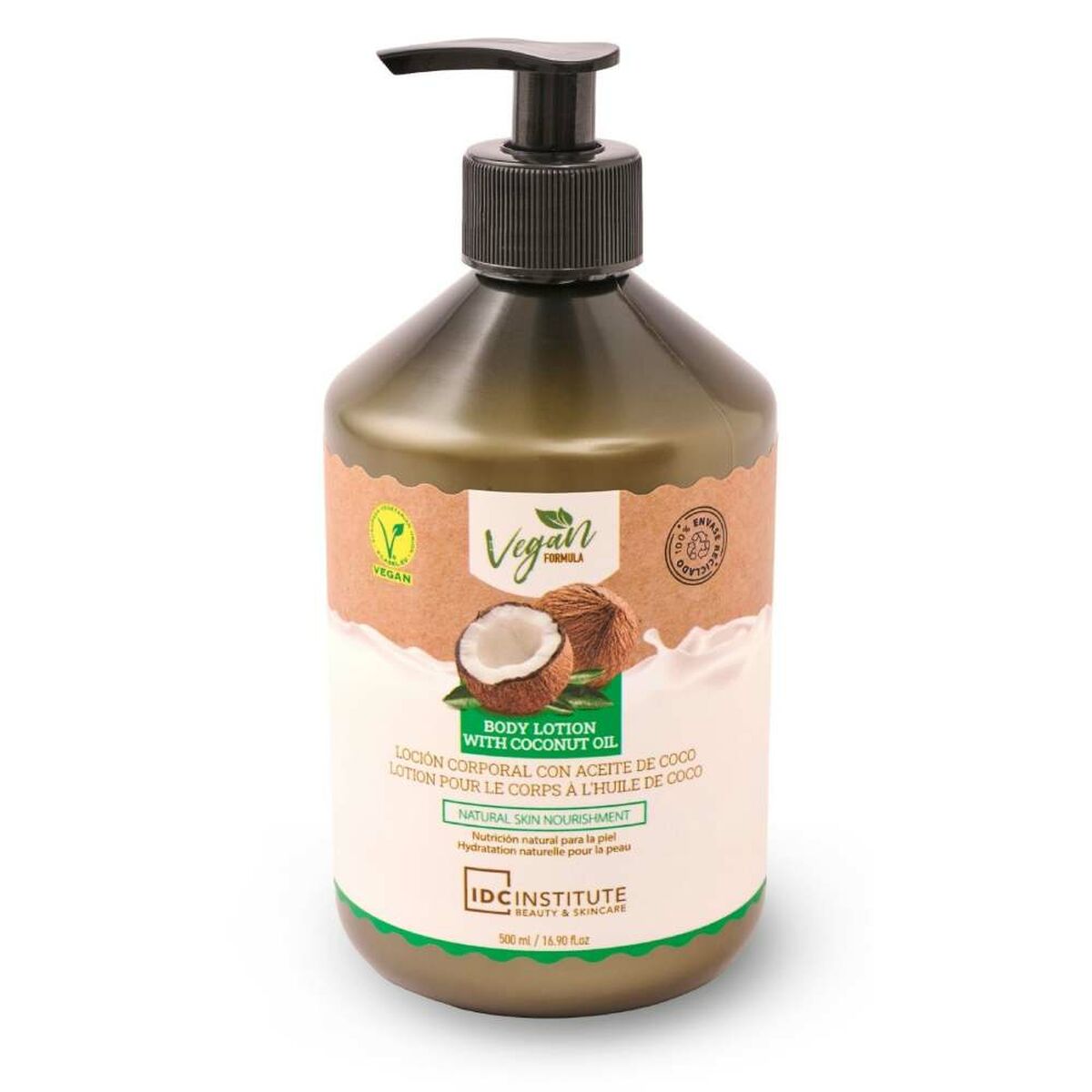 Kroppslotion IDC Institute Kokosolja 500 ml - 2