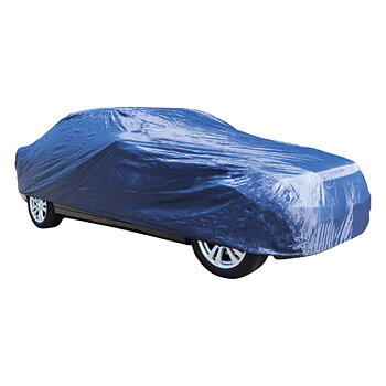 Carpoint Bilöverdrag polyester S 408x146x115 cm blå
