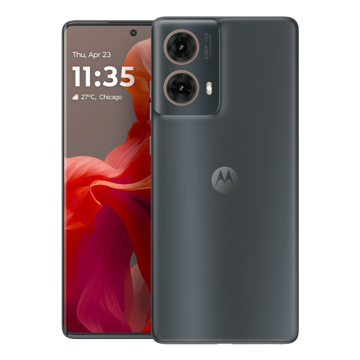 Smartphone Motorola 6,67" Qualcomm Snapdragon 6 Gen 3 8 GB RAM 256 GB Grå