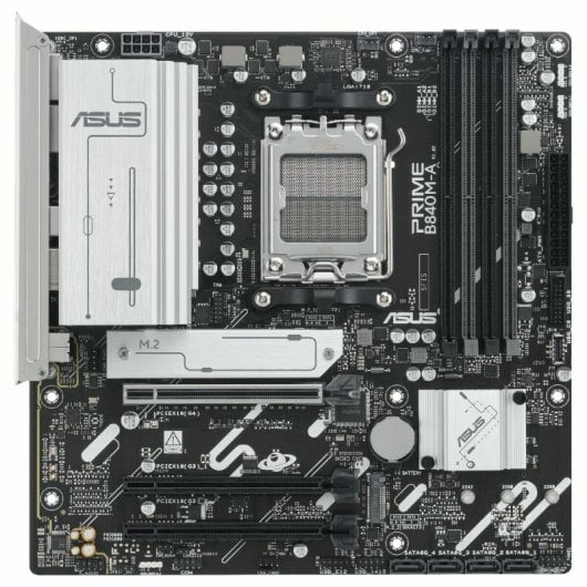 Moderkort Asus PRIME B840M-A-CSM Grå - 3