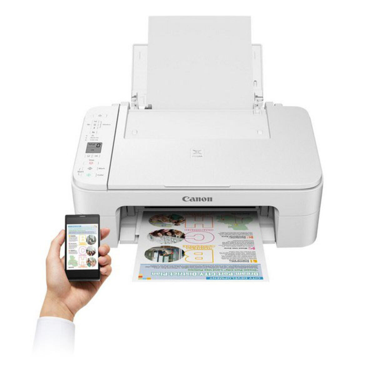 Multifunktionsskrivare Canon 3771C026 7 ipm WiFi LCD - 6