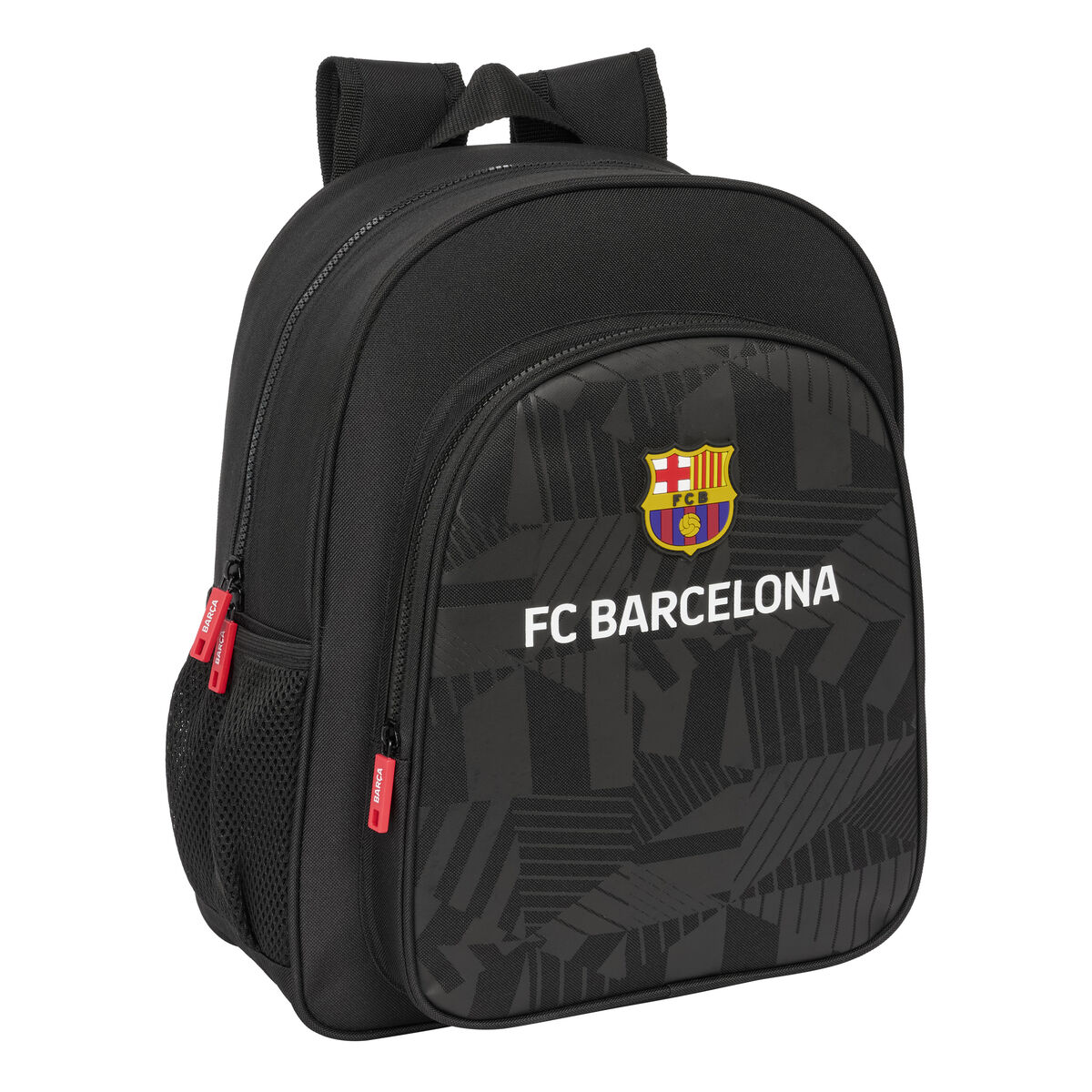 Skolryggsäck F.C. Barcelona Black Svart 32 x 38 x 12 cm
