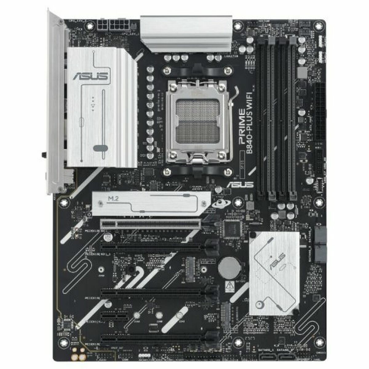 Moderkort Asus PRIME B840-PLUS WIFI ATX AM5 Grå - 3