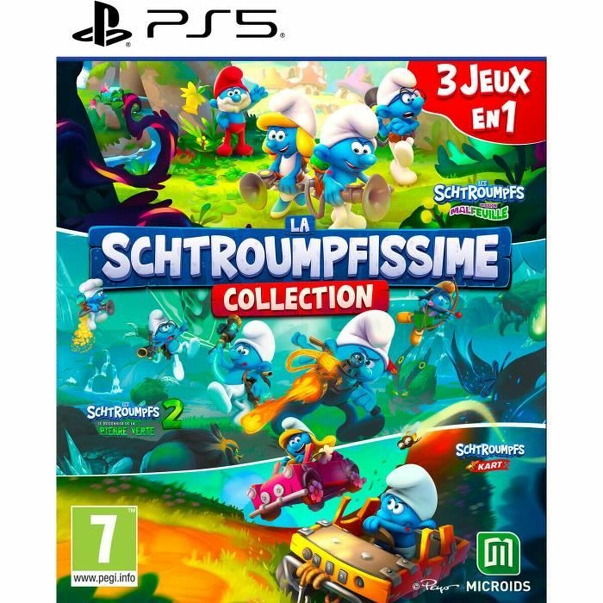 PlayStation 5 Videospel Microids La Schtroumpfissime Collection