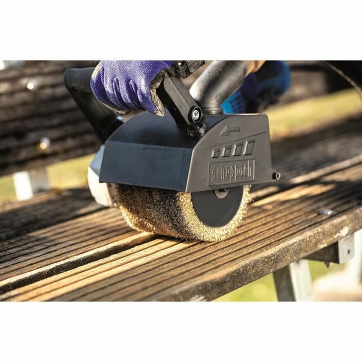 Brush for surface renovator Scheppach MRS1300 Metall - 4