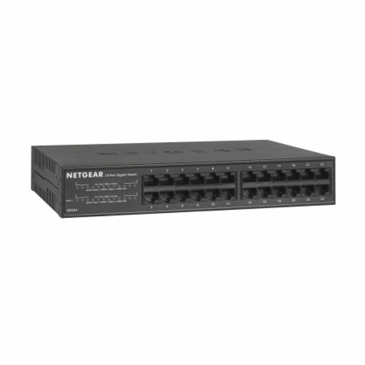 Brytare OR: Strömbrytare (if power/ light switch) Netgear GS324-200EUS 48 Gbps - 3