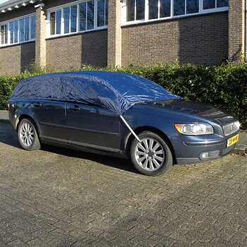 Carpoint Topkapell för kombi XL 352x175x45 cm blå
