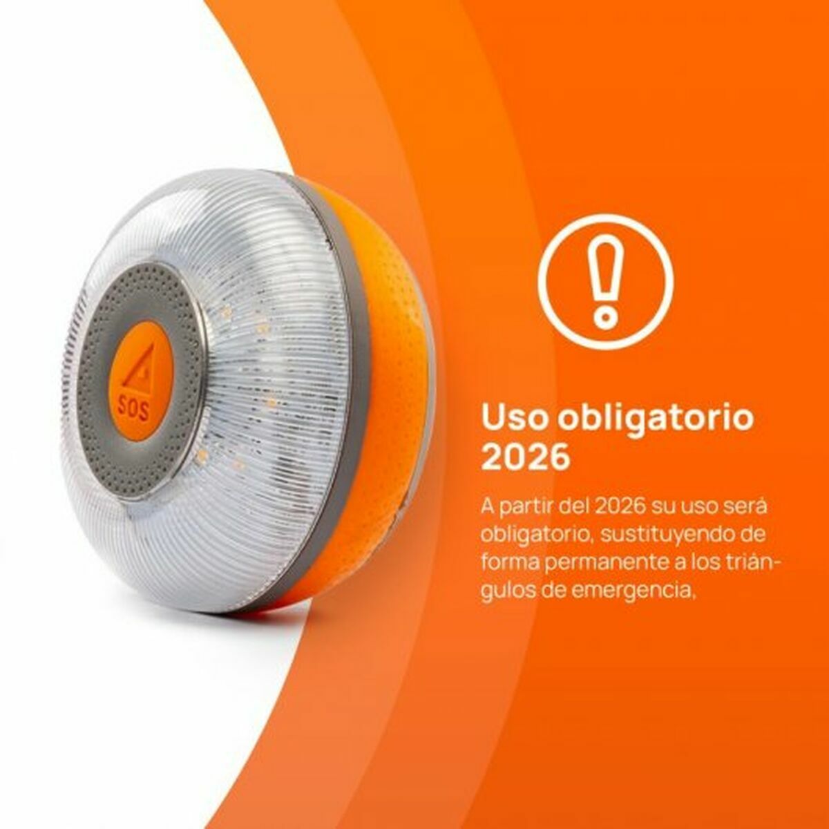 V16 nödsändare ansluten DGT 3.0 Flash Led SOS - 8
