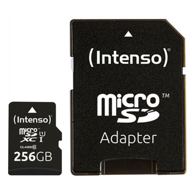 Micro-SD Minneskort med Adapter INTENSO 3423492 256 GB 256 GB - 3