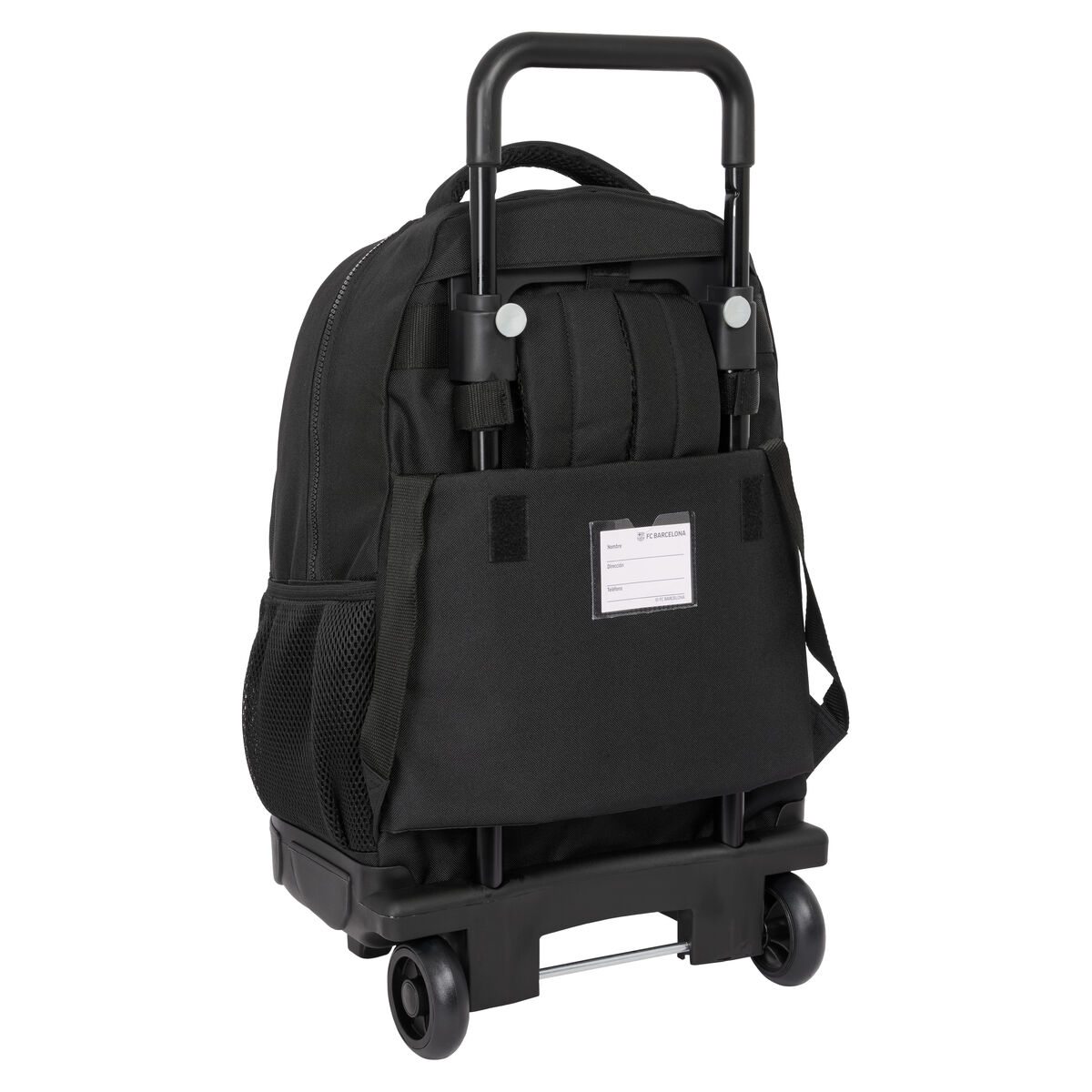 Skolväska med hjul F.C. Barcelona Black Svart 33 x 45 x 22 cm - 2