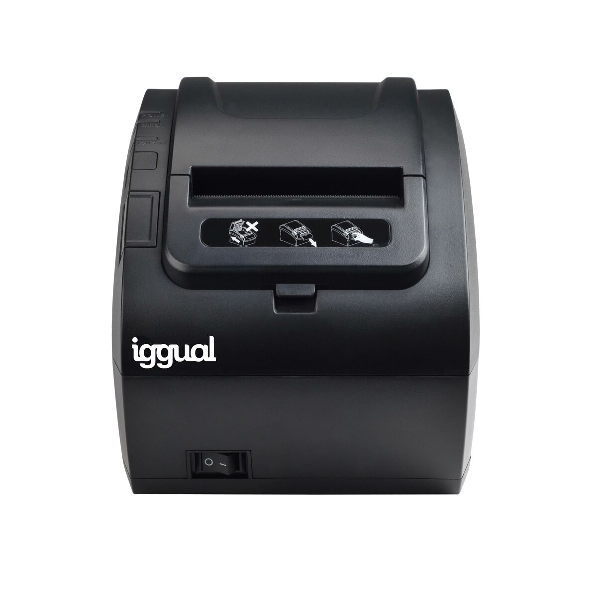 Termisk Skrivare iggual TP8002 203 dpi Svart