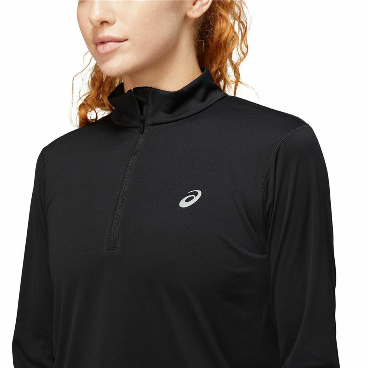 T-shirt med lång ärm Dam Asics Svart - 6