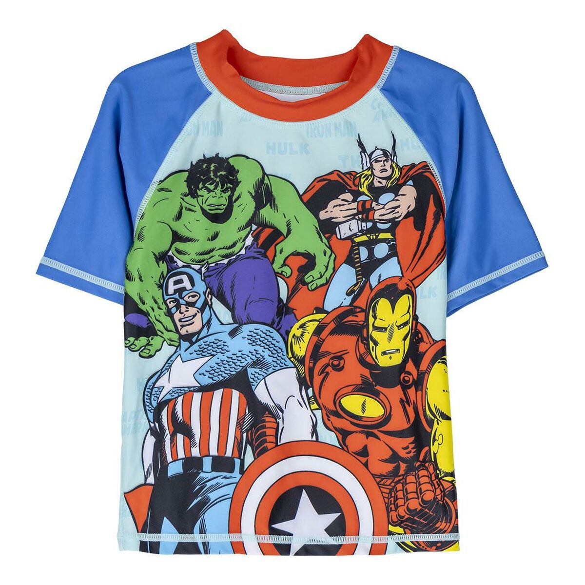 Badtröja The Avengers Blå - 5