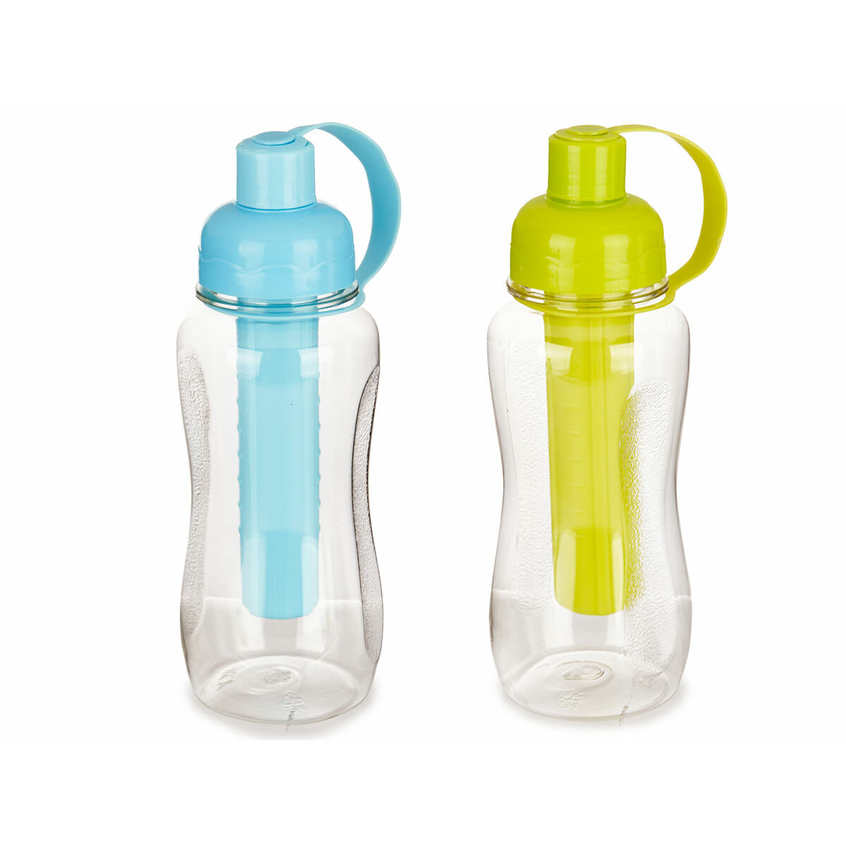 Flaska Blå Grön polypropen Plast 600 ml 7,5 x 21 x 9 cm 7,5 x 21 x 7 cm Doseringsmunstycke (24 antal) - 3