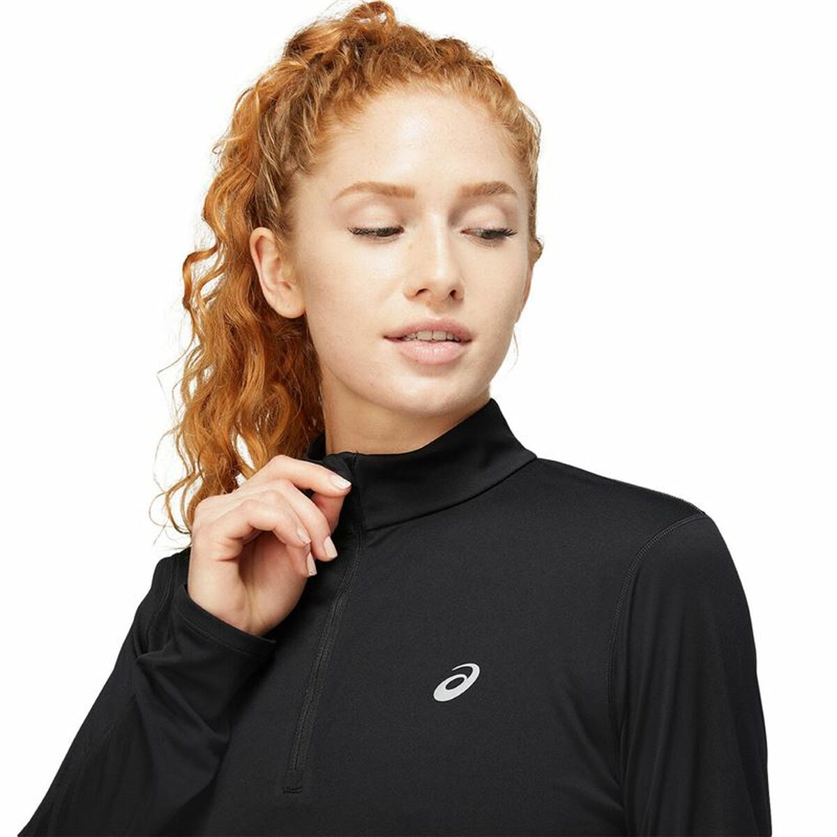T-shirt med lång ärm Dam Asics Svart - 5