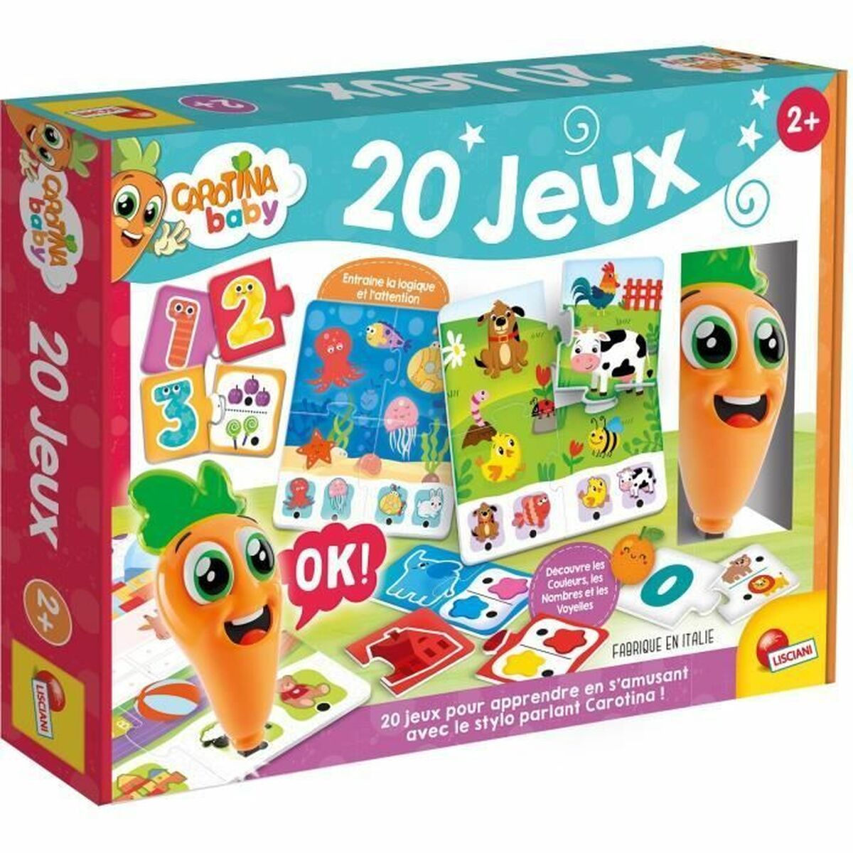 Utbildningsspel Lisciani Giochi CAROTINA BABY