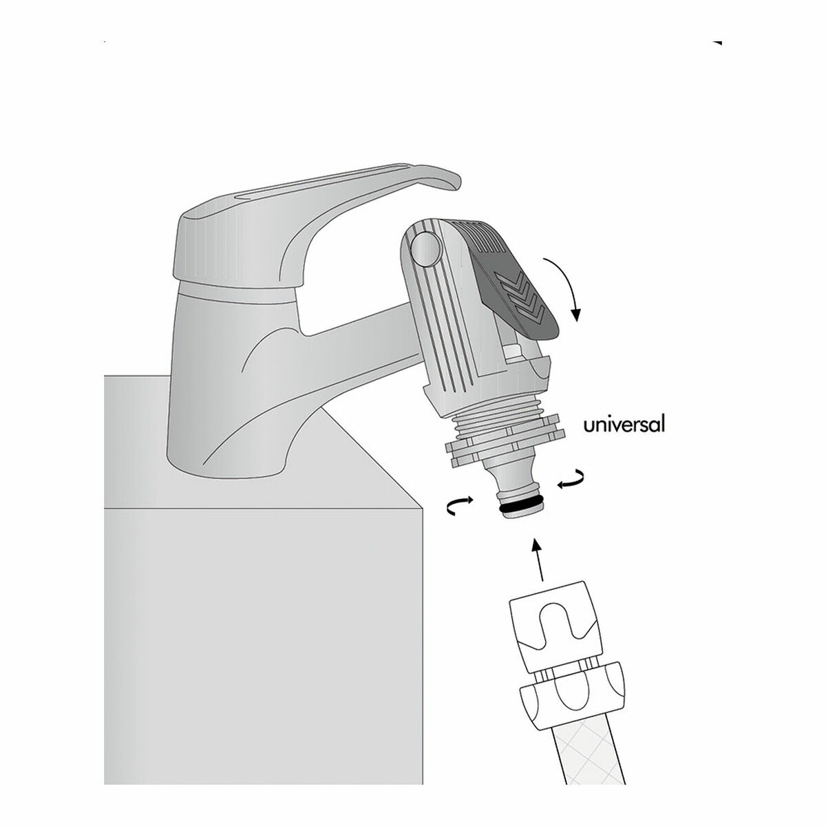 Kranadapter Aqua Control C2025 Universal - 4
