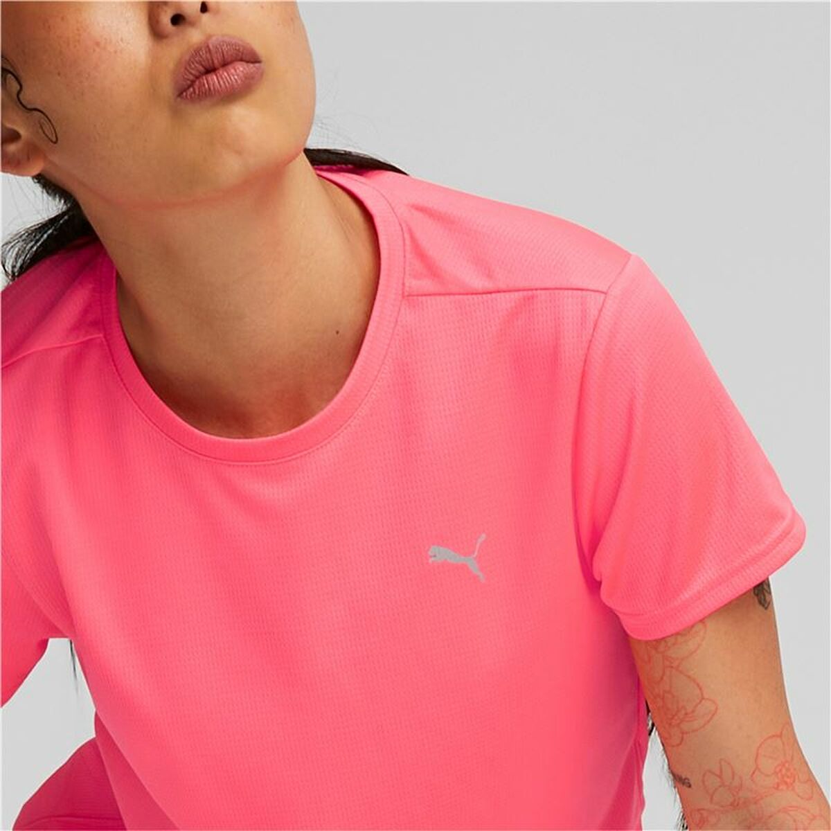 T-shirt med kortärm Dam Puma Favourite Rosa - 5