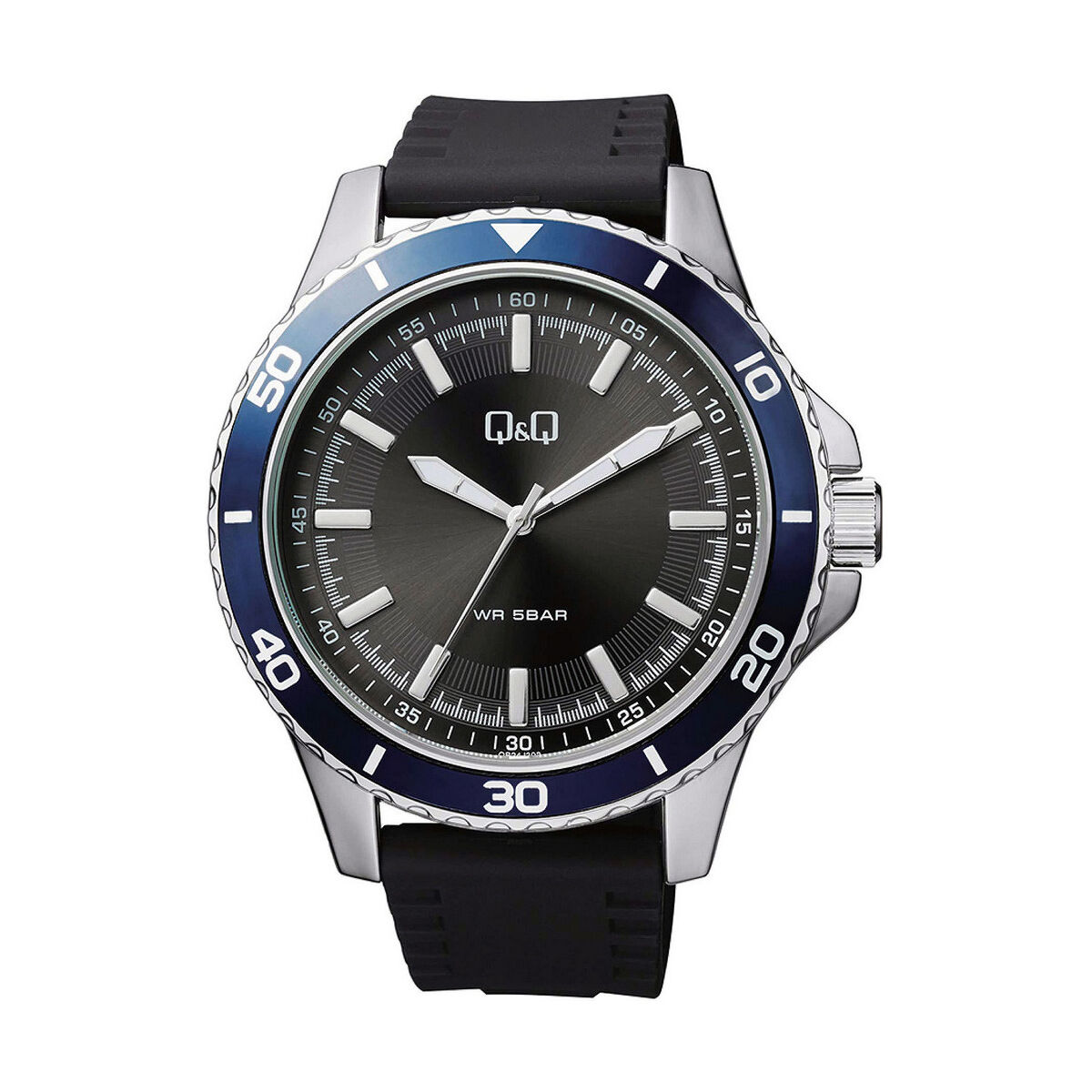 Herrklocka Q&Q QB24J302Y Svart (Ø 48 mm) - 5