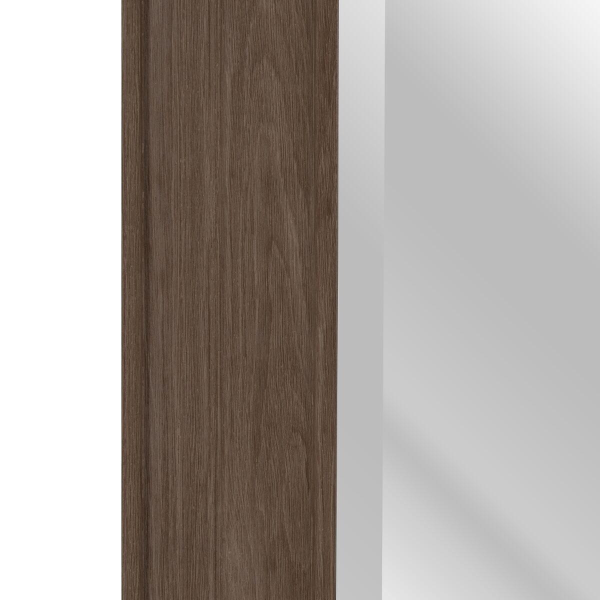 Väggspegel 56 x 2 x 126 cm Trä Brun - 4