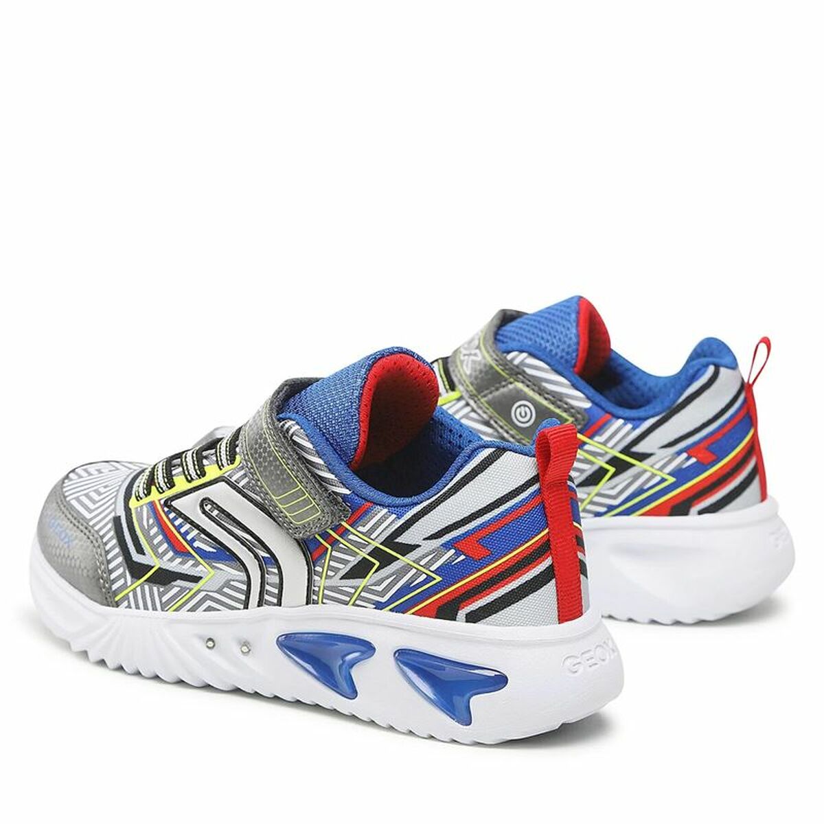 Sportskor Casual Barn Geox Assister Grå - 4