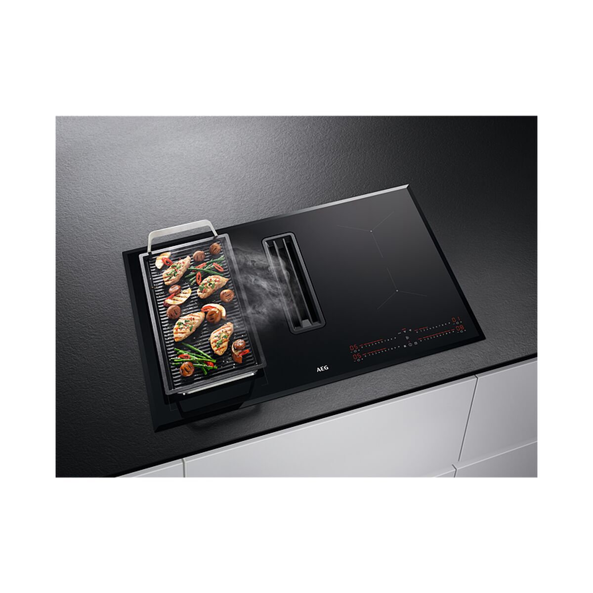 Induktionshäll AEG CCE84543FB 80 cm 3200 W - 2