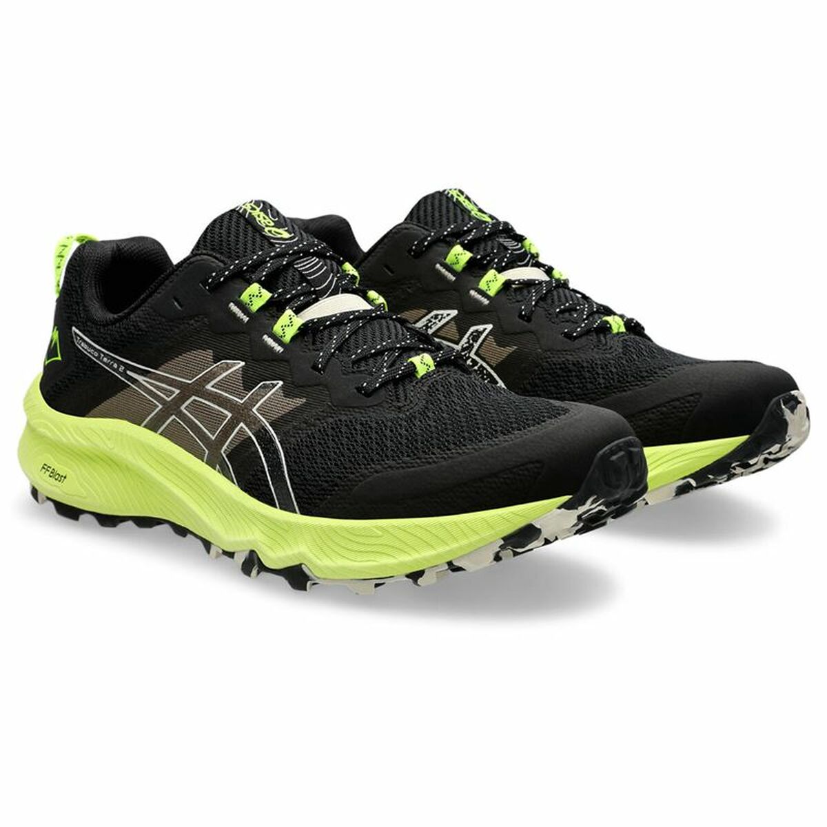 Gymnastikskor, Herr Asics Trabuco Terra 2 Gul Svart - 5