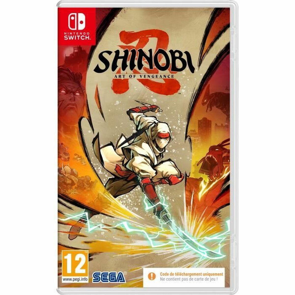 TV-spel för Switch SEGA Shinobi Art of Vengance