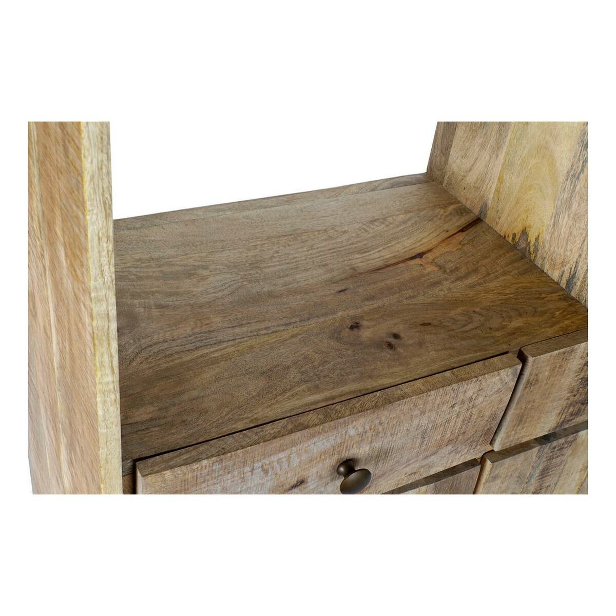 Bokhylla DKD Home Decor Metall Mangoträ (95 x 40 x 170 cm) - 11
