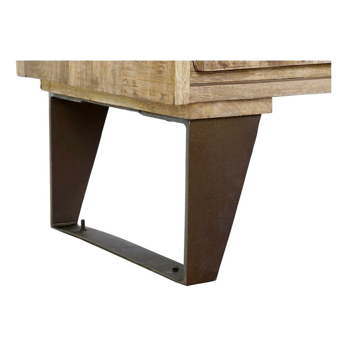 Bokhylla DKD Home Decor Metall Mangoträ (95 x 40 x 170 cm) - 3