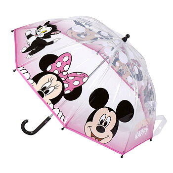 Paraply Minnie Mouse Ø 71 cm Rosa PoE 45 cm