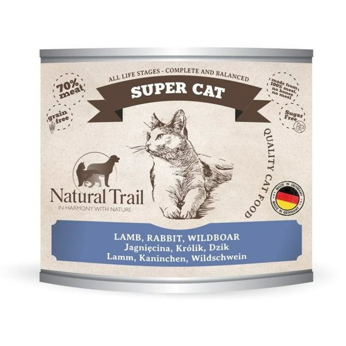 Kattmat NATURAL TRAIL Super Cat 200 g