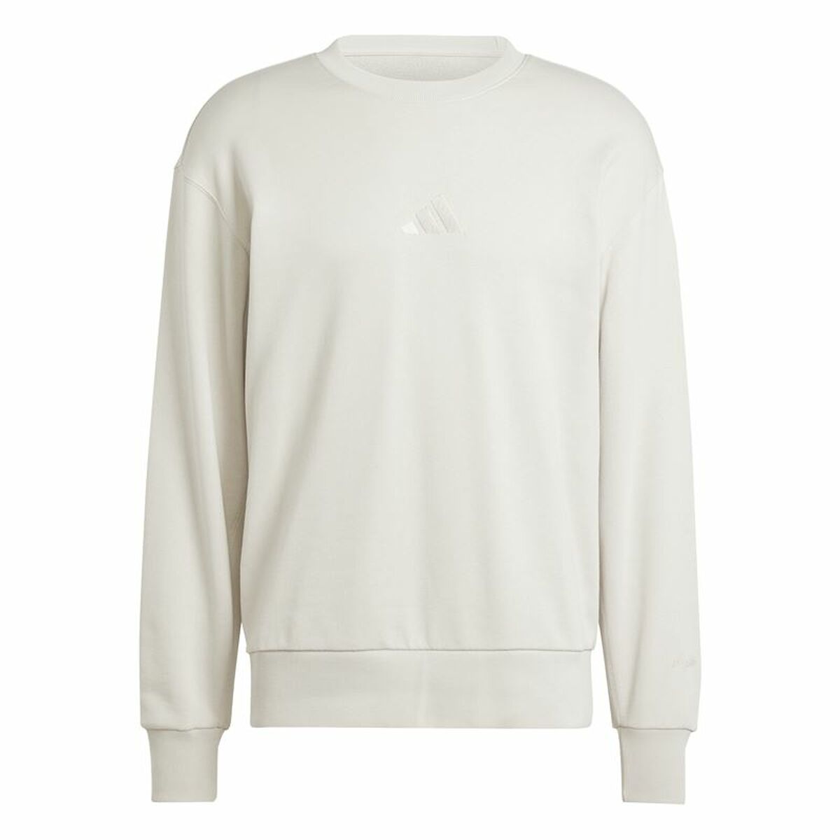 Tröja utan huva Herr Adidas All Szn French Terry Crew Beige