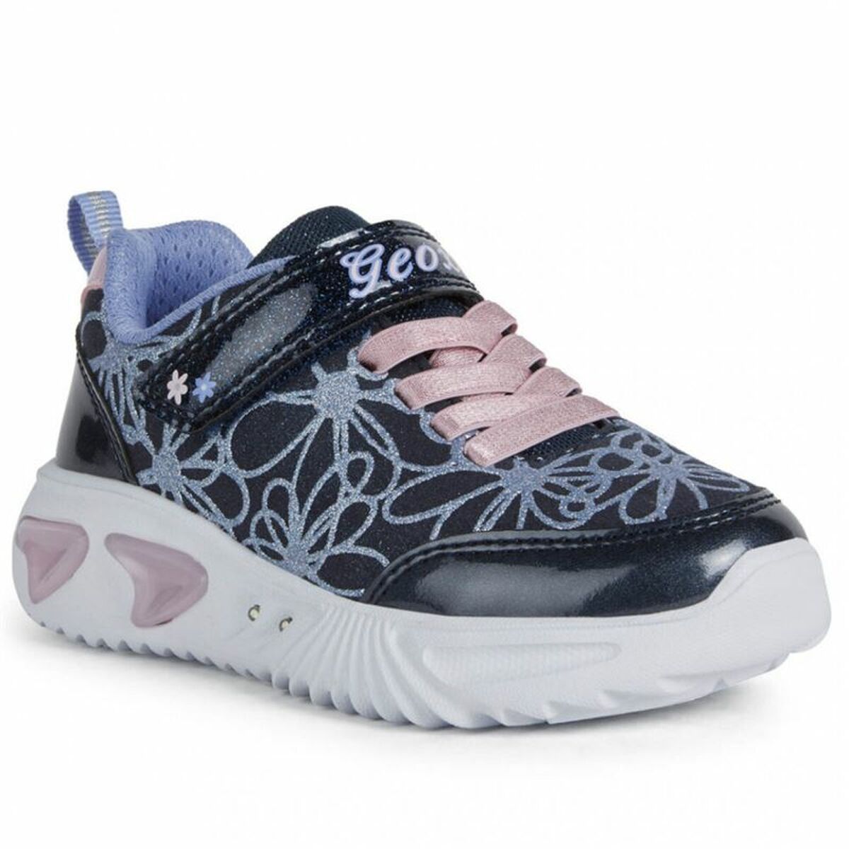 Sportskor Casual Barn Geox Assiter Marinblå - 8