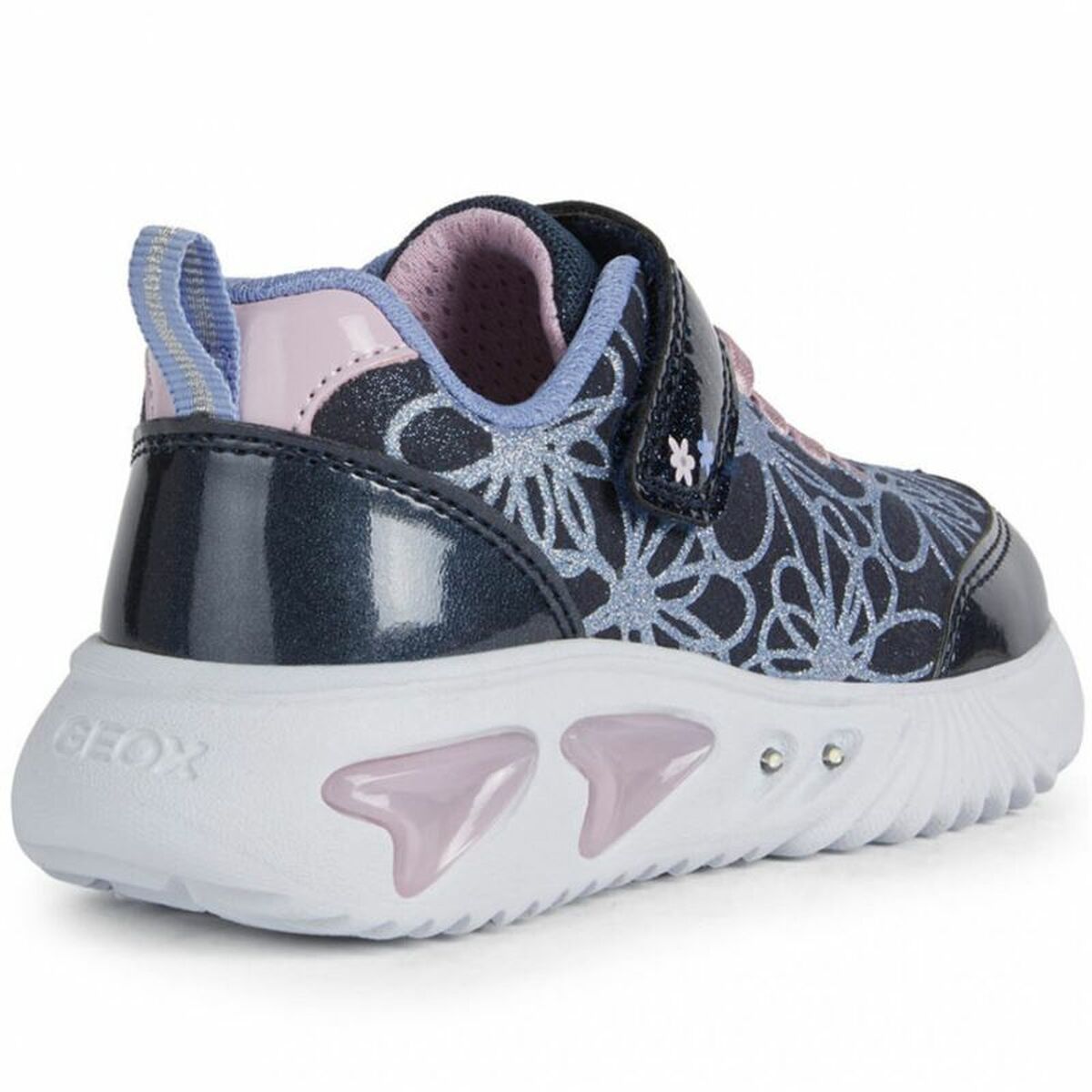 Sportskor Casual Barn Geox Assiter Marinblå - 4