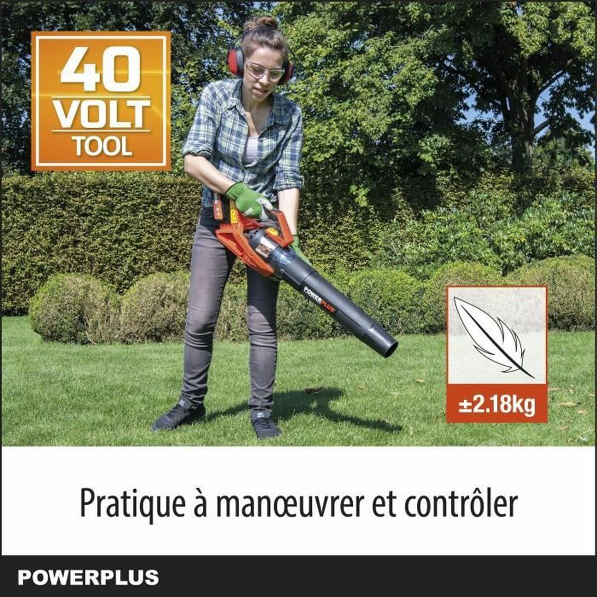 Blås Powerplus PowDPG7526 40 V 200 Km/h - 3
